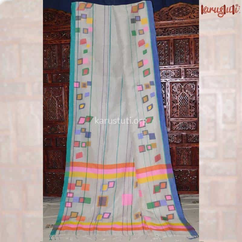 Premium Absurd Mottif Linen Jamdani TLPJ24G 1