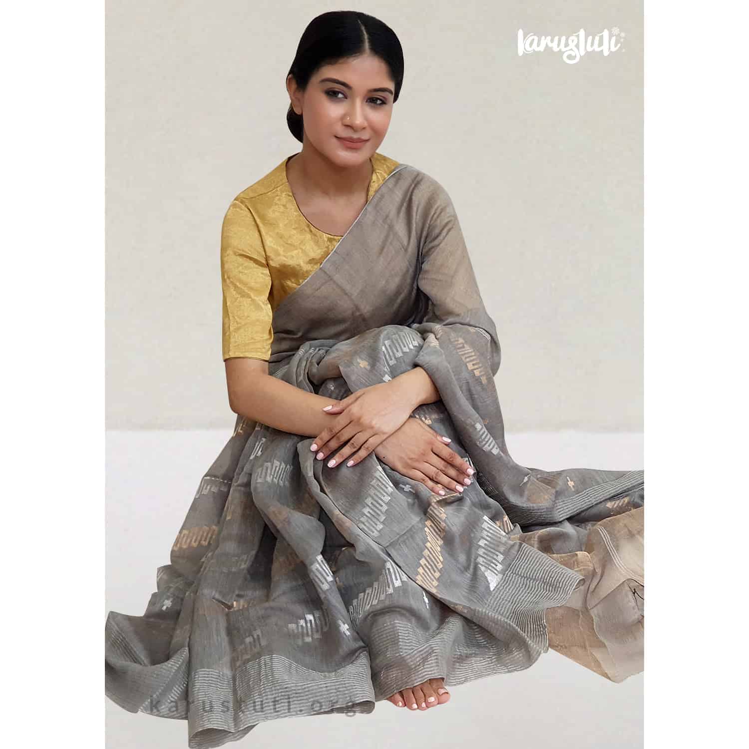 Muslin Jamdani Saree