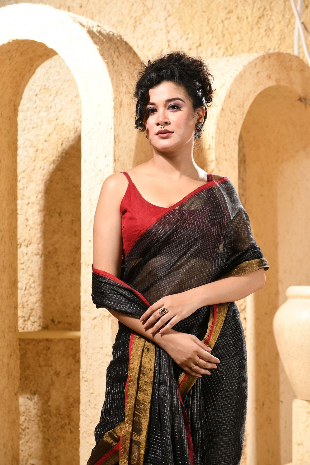 METALLICHANDLOOMSAREE-KARU-11 (1)